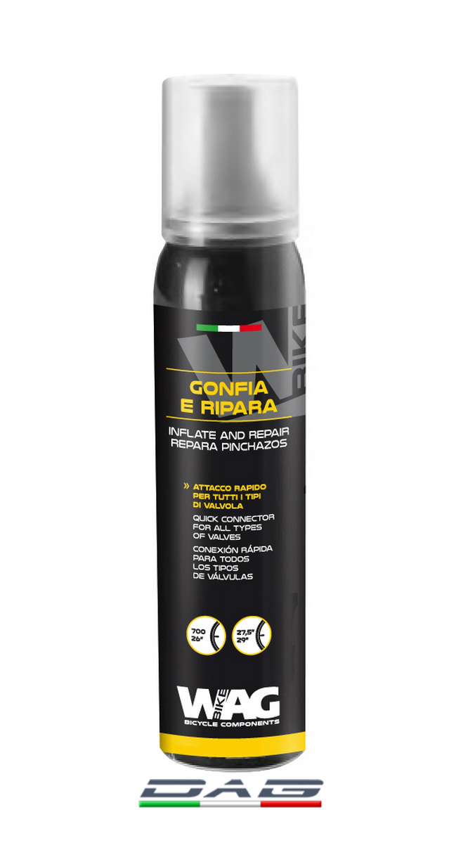 Wag gonfia e ripara spray Attacco Rapido Bomboletta da 100ml